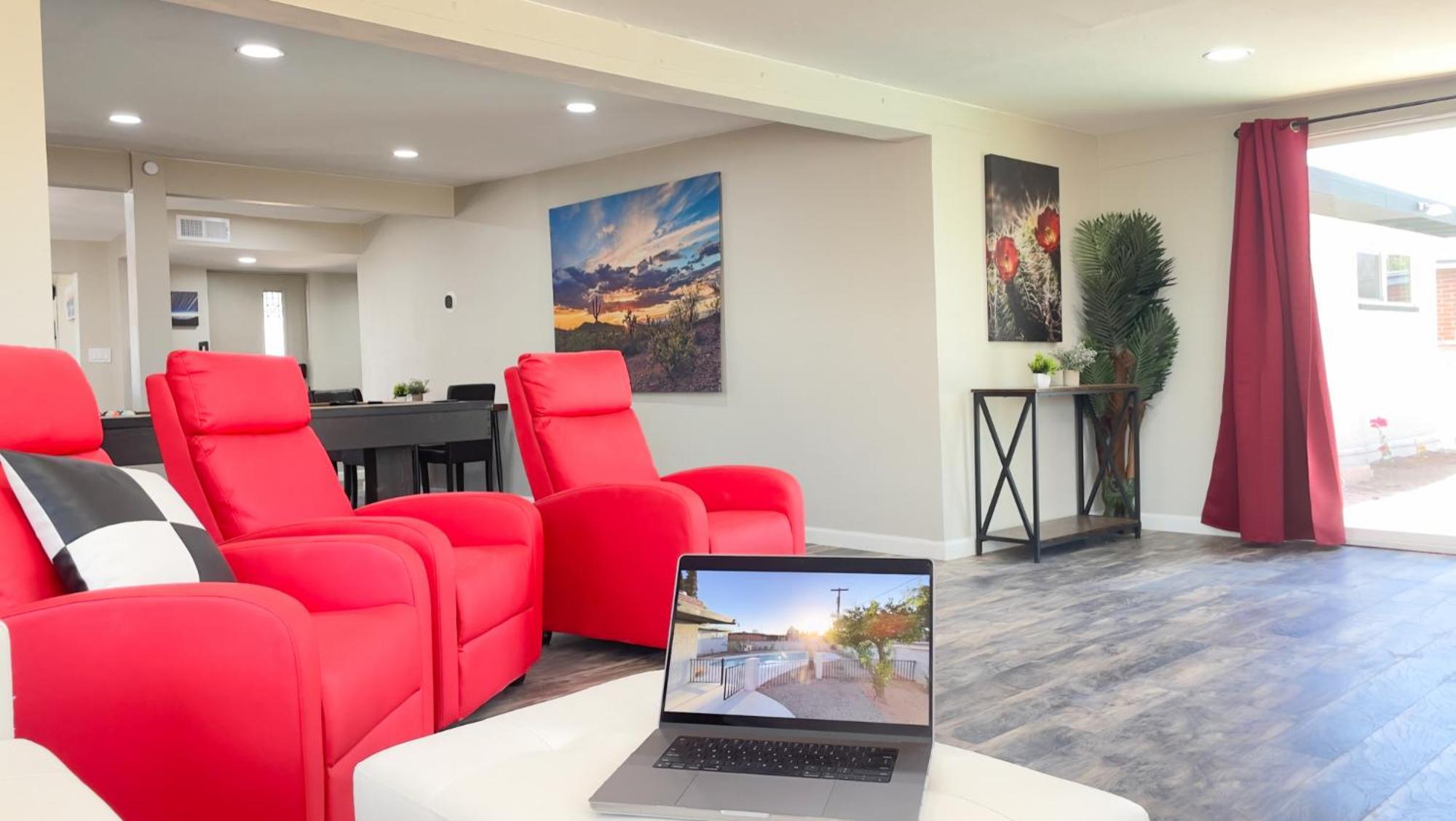 Private Home - Heated Pool, Billiards, Darts, Foosball, Fireplace, 5 Smart Tvs, Bbq, Cotton Bedding - The Saguaro Sanctuary, Pool Heat Optional Tucson Exterior photo